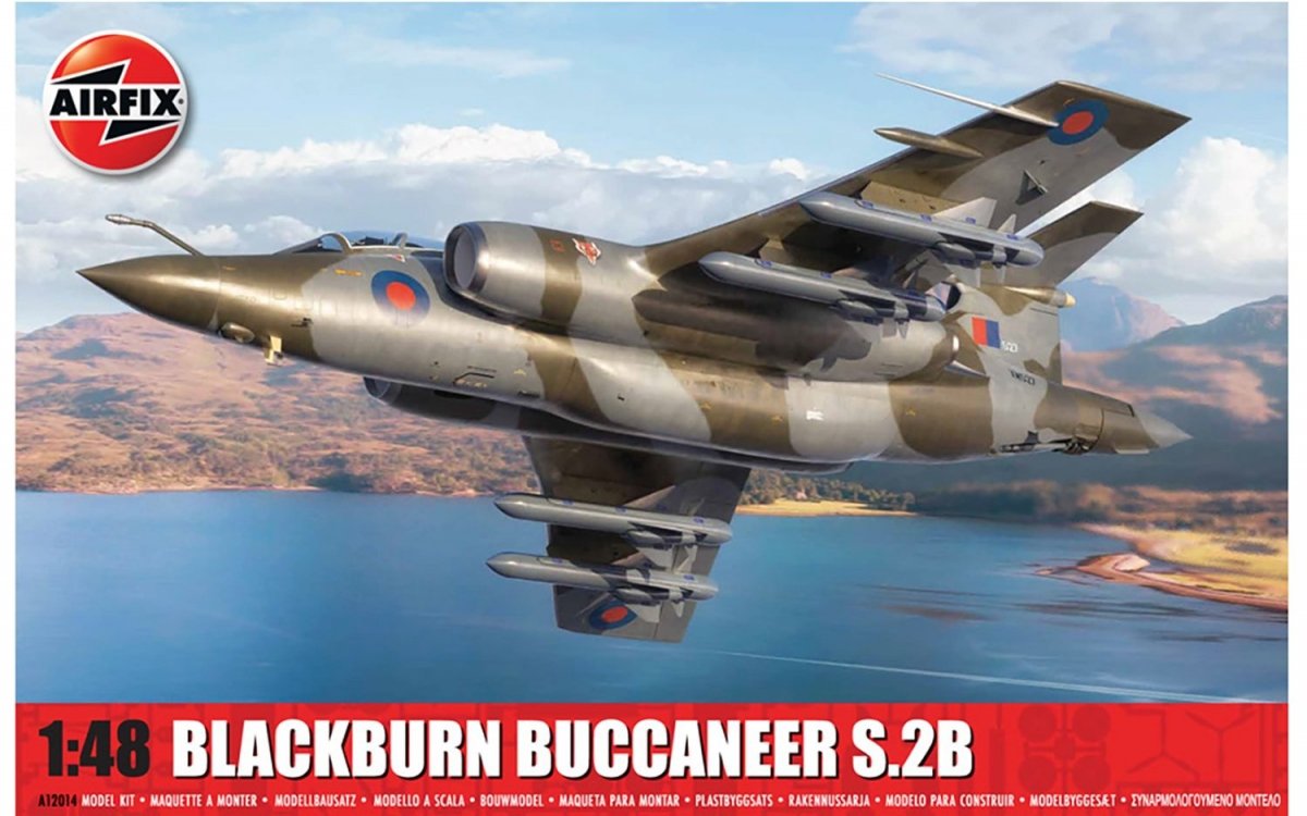Airfix 12014 Blackburn Buccaneer S.2B 1 48 - samoloty