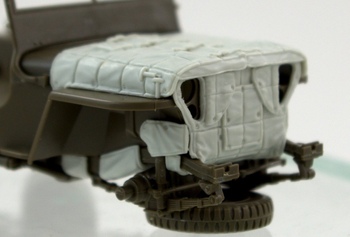 Panzer Art RE35-713 Willys “Jeep” winter canvas cover 1 35