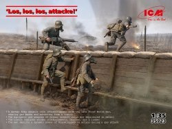 ICM 35723 Los, los, los, attacke! - German Army assault unit (Strumtruppen) 1/35 