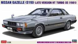 Hasegawa 20771 Nissan Gazelle (S110) Late Version HT Trubo XE (1981) 1/24 