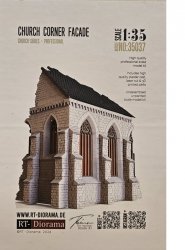 RT-Diorama 35037 Church Corner Facade 1/35 