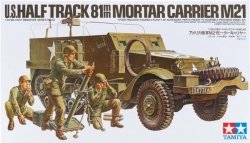Tamiya 35083 U.S. Half Track 81mm Mortar Carrier M21 1/35 