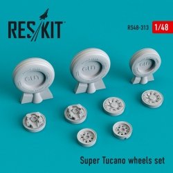 RESKIT RS48-0313 SUPER TUCANO WHEELS SET 1/48 