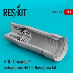 RESKIT RSU48-0216 F-8 CRUSADER EXHAUST NOZZLE FOR HASEGAWA KIT 1/48 
