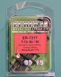Eureka XXL ER-7217 Towing cable for modern Soviet Tanks (T-72, T-80, T-90) 1/72 