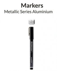 Gaahleri 45114 Metallic Series Marker Aluminium 