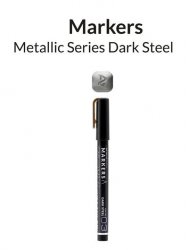 Gaahleri 45138 Metallic Series Marker Dark Steel 