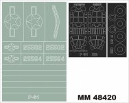 Montex MM48420 P-61A HOBBY BOSS 81730 1/48