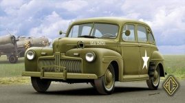 ACE 72298 US Army Staff Car model 1942 (1:72)