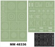 Montex MM48336 Spitfire MkI AIRFIX 5122 1/48
