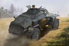 Hobby Boss 83811 German Sd.Kfz.221 Leichter Panzerspahwagen (1:35) 
