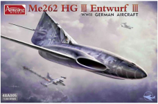 Amusing Hobby 48A005 Me 262 HG III Entwurf III 1/48