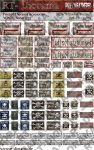 RT-Diorama 35872 Printed Accessories: Achtung Minen 1/35