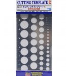 Hasegawa TP07 Cutting Template C (Circular Ruler)
