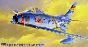 Hasegawa PT13 F-86F-30 SABRE U.S. AIR FORCE (1:48)