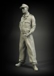 Panzer Art FI35-001 Waffen-SS cammo overall tanker No.1 1/35