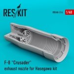 RESKIT RSU48-0216 F-8 CRUSADER EXHAUST NOZZLE FOR HASEGAWA KIT 1/48