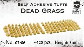 Paint Forge PFTU0607 Dead grass 6mm