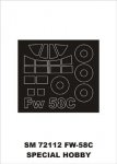 Montex SM72112 Fw-58C SPECIAL HOBBY