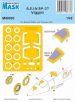 Special Hobby M48009 AJ/JA/SF-37 Viggen (for Special Hobby and Tarangus kits) 1/48