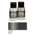 Vallejo 77712 Metal Color- Steel 32ml
