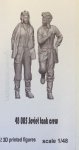 Glowel Miniatures 48005 Soviet tank crew 1/48