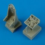 Quickboost QB48499 Ju 87B Stuka seats with safety belts Hasegawa 1/48