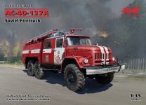 ICM 35519 AC-40-137A Soviet Firetruck 1/35