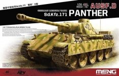 Meng Model TS-038 Sd.Kfz.171 Panther Ausf.D 1/35