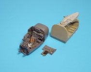 Aires 4164 Ar 234B BLITZ wheel bay & cockpit set 1/48 Hasegawa