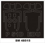 Montex SM48515 P-51D MUSTANG EDUARD 1/48