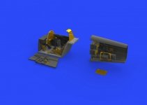 Eduard 648472 Bf 109E cockpit & radio compartment 1/48 EDUARD