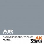 AK Interactive AK11887 DARK GHOST GREY FS 36320 – AIR 17ml