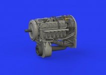 Eduard 648417 Tempest Mk. V engine 1/48 EDUARD