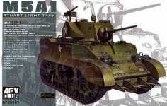 AFV Club 35161 American light tank M5A1 Stuart (Late Version) (1:35)