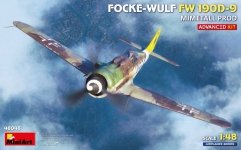 MiniArt 48048 FOCKE-WULF FW 190D-9. MIMETALL PROD. ADVANCED KIT 1/48