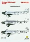 Techmod 87003 Junkers Ju-52 PLL LOT (1:87)