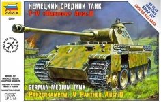 Zvezda 5010 Pz.Kpfw. V Panther Ausf.D (1:72)