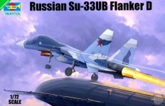 Trumpeter 01669 Russian Su-33UB Flanker D (1:72)