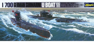 Hasegawa WL901 SUBMARINE U BOAT VIIC / IXC 1/700