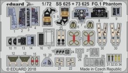 Eduard SS625 FG.1 Phantom AIRFIX 1/72