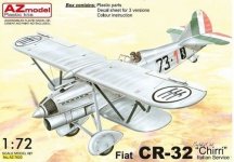 AZmodel AZ7620 Fiat CR-32 Chirri Italian service 1/72