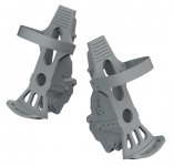 Eduard 624009 Messerschmitt Bf-109 G-5 / G-6 - Rudder Pedals (3D-Printed / for Airfix Kits) 1/24