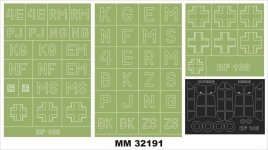Montex MM32191 Bf 108 Taifun 1/32
