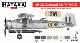 Hataka HTK-AS49 RAF Coastal Command & RN FAA paint (6x17ml)