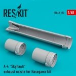 RESKIT RSU48-0192 A-4 SKYHAWK EXHAUST NOZZLE FOR HASEGAWA KIT 1/48