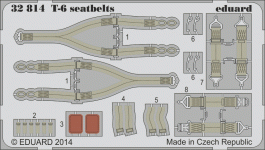 Eduard 32814 T-6 seatbelts 1/32 Kitty Hawk