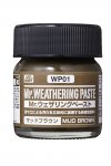 Gunze Sangyo WP01 Weathering Paste Mud Brown (40ml)