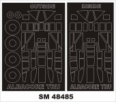 Montex SM48485 Fairey Albacore TRUMPETER 1:48