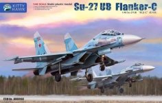 Kitty Hawk 80168 Su-27UB Flanker-C 1/48